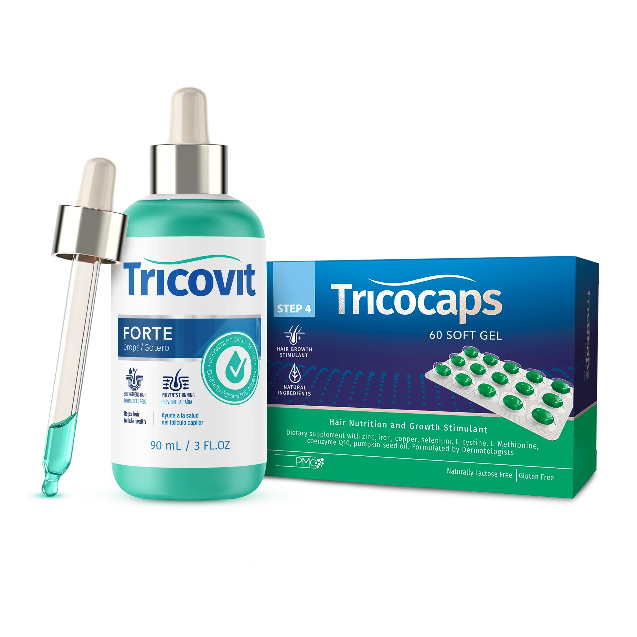 Emergency (Tricovit Forte Drops + Tricocaps)